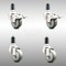 Service Caster 3 Inch 316SS Gray Poly Swivel 1-1/4 Inch Expanding Stem Caster Lock Brake, 2PK SCC-SS316TTLEX20S314-PPUB-2-S-2-114 - alternate 3
